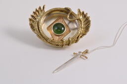 Medusa Brooch and Pendant