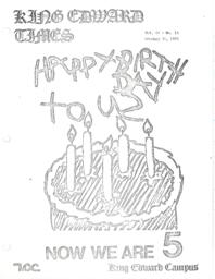 King Edward Times Volume 2, Number 13, October 31, 1975