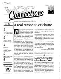 Connections Volume 1, Number 20, May 25, 1995