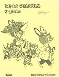 King Edward Times Volume 8, Number 2, April 8, 1982