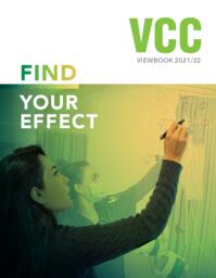 VCC Viewbook 2021/22: Find your effect