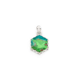 Chrysocolla pendant