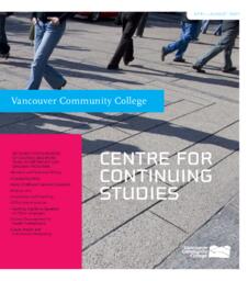 2007 Spring VCC Centre for Continuing Studies Calendar
