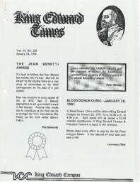 King Edward Times Volume 24, Number 136, January 24, 1991