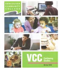 2020 Winter VCC Continuing Studies Calendar