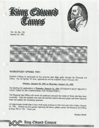 King Edward Times Volume 24, Number 134, January 3, 1991