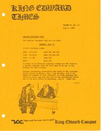 King Edward Times Volume 6, Number 13, July 4, 1980