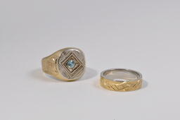 Tower Ring & Snake Mori Ring