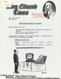 King Edward Times Volume 18, Number 55, May 4, 1989