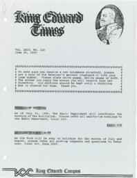 King Edward Times Volume 22, Number 110, June 28, 1990