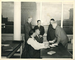 Instructors having a meeting