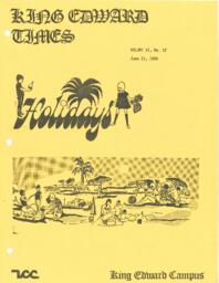 King Edward Times Volume 10, Number 12, June 21, 1984