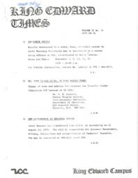 King Edward Times Volume 2, Number 51, August 26, 1976
