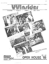 VVInsider Volume 6, Number 5, April 29, 1988