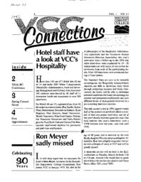 Connections Volume 1, Number 11, March 23, 1995