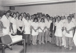 Baking students pose for a class photo