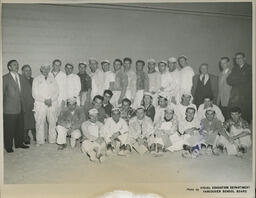 Plastering class photo, ca. 1955