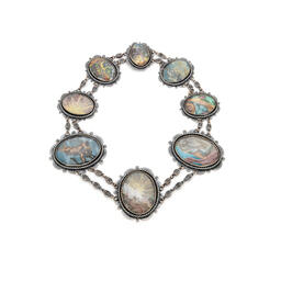 Painted necklace