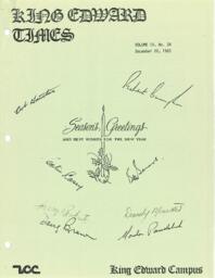 King Edward Times, Volume 9, Number 34, December 22, 1983