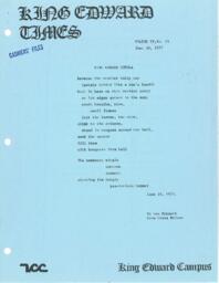 King Edward Times Volume 4, Number 13, June 30, 1977