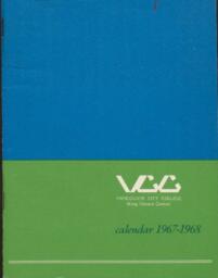 1967-1968 Vancouver City College King Edward Centre Calendar