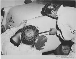 Aligning moulding, ca. 1954