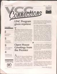 Connections Volume 1, Number 14, April 13, 1995