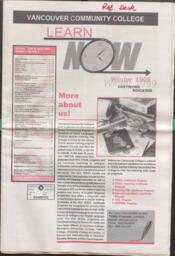 1999 Winter VCC Continuing Education Calendar
