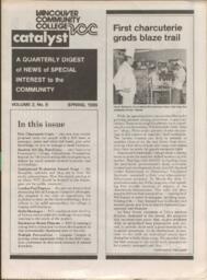Catalyst Volume 2, No. 8 (Spring 1986)