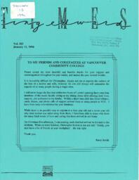 King Edward Times Volume 263, January 13, 1994