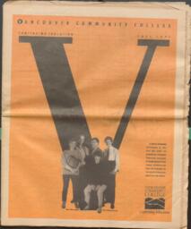 1991 Fall VCC Continuing Education Calendar