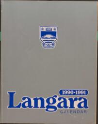 1990-1991 Vancouver Community College Langara Campus Calendar