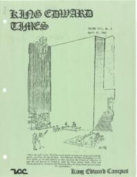 King Edward Times Volume 8, Number 4, April 22, 1982