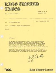 King Edward Times Volume 4, Number 38, January 6, 1978