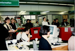 King Edward Library Circulation and Reference Desks