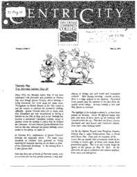 CentriCity Volume 4, Issue 8, May 21, 1993