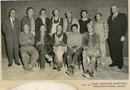 Plastering class photo, ca. 1955