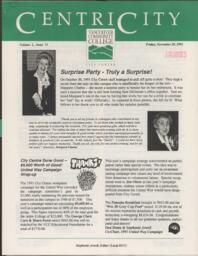 CentriCity Volume 2, Issue 11, November 29, 1991
