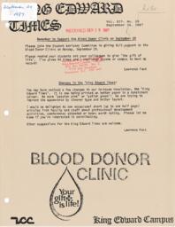 King Edward Times Volume 14, Number 25, September 24, 1987
