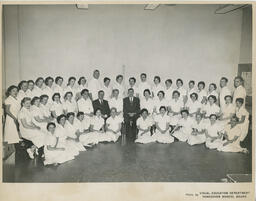 Beauty Culture class photo, ca. 1956