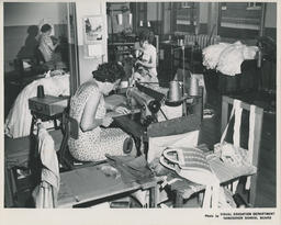 Power Sewing Students in Classroom