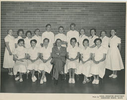 Beauty Culture class photo, ca. 1955