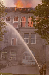 Fire at King Edward High School