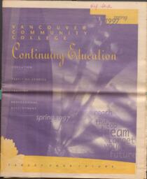 1997 Spring VCC Continuing Education Calendar