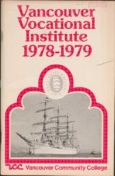 1978-1979 Vancouver Community College Vancouver Vocational Insitute Calendar