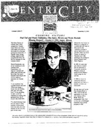 CentriCity Volume 3, Issue 6, November 16, 1992