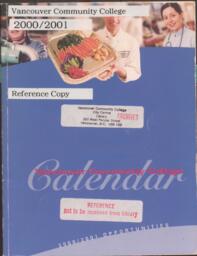 2000-2001 Vancouver Community College Calendar