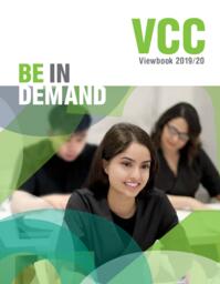 VCC Viewbook 2019/20: Be in demand