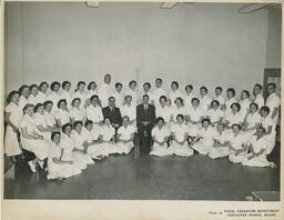 Beauty Culture Graduating Class, January 1956