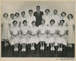 Beauty Culture class photo, ca. 1952